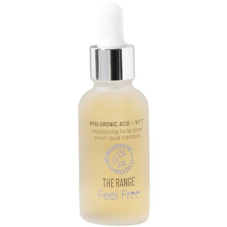 Remedii naturale - Ser Acid Hialuronic + Vitamina C, 30ml, Feel Free