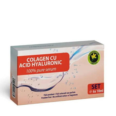 Set Colagen si Acid Hyaluronic 6buc*10ml Hypericum [2]