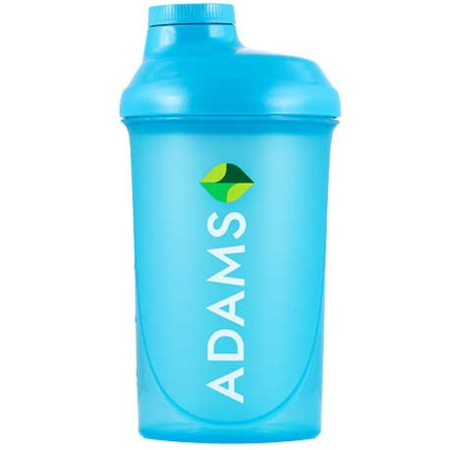 Pentru antrenament - Shaker Adams Shocking Blue, 500ml, Adams Supplements