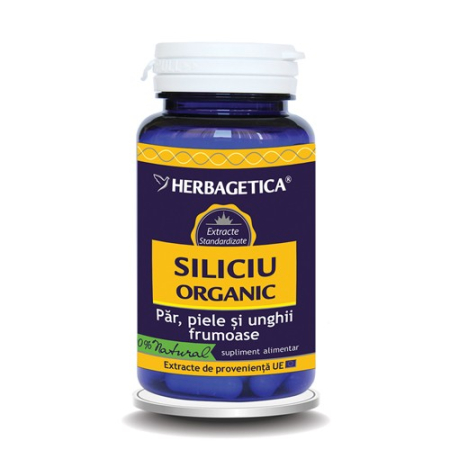 Antioxidanti - Siliciu Organic 30cps Herbagetica