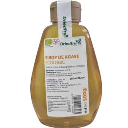 Siropuri, gemuri - Sirop Agave Bio 500gr Driedfruits
