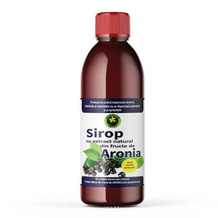 Antioxidanti - Sirop Aronia Fara Zahar 500ml, Hypericum Impex