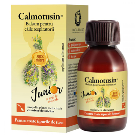 Sirop Calmotusin Junior Portocale 100ml Dacia Plant [1]
