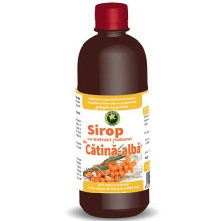 Siropuri, gemuri - Sirop de Catina Alba cu Zahar 500ml Hypericum