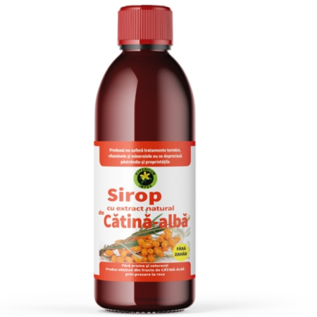Siropuri, gemuri - Sirop de Catina Alba Fara Zahar 500ml Hypericum