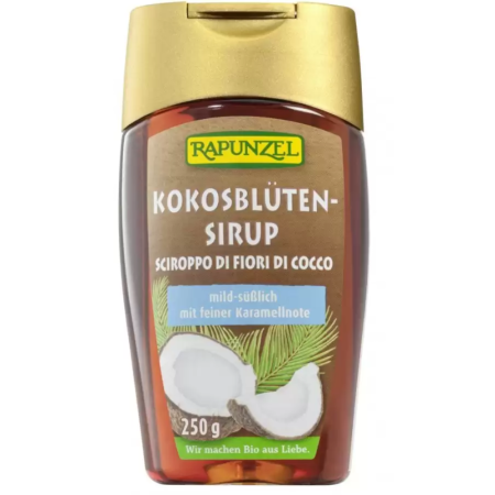 Siropuri, gemuri - Sirop Flori Cocos Eco 250g, Rapunzel