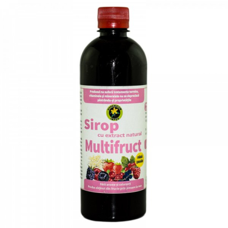 Sirop Multifruct Fara Zahar 500ml Hypericum [0]