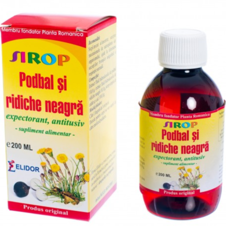 Imunitate - Sirop Podbal si Ridiche Neagra 200ml Elidor