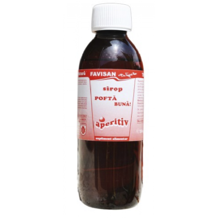 Digestie - Sirop Pofta Buna (aperitiv) 250ml Favisan