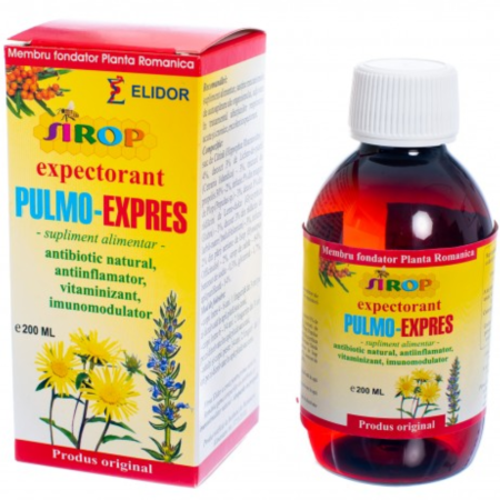 Dulciuri, patiserii - Sirop Pulmo-expres 200 ml Elidor