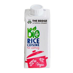 Lapte - Smantana Bio Din Orez 200ml, The Bridge
