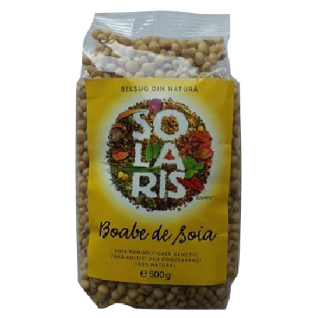 Soia Boabe Nemodificat Genetic 500g Solaris [0]