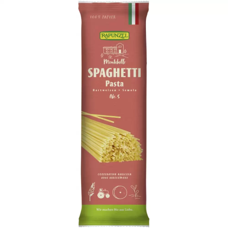 Paste - Spaghetti Semola extra subtiri 500gr Rapunzel