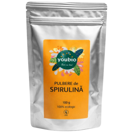 Superalimente - Spirulina organic, 100gr, Youbio