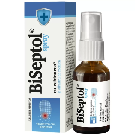 Spray-uri - Spray Biseptol cu Echinacea si Albastru de Metilen 20ml Dacia Plant
