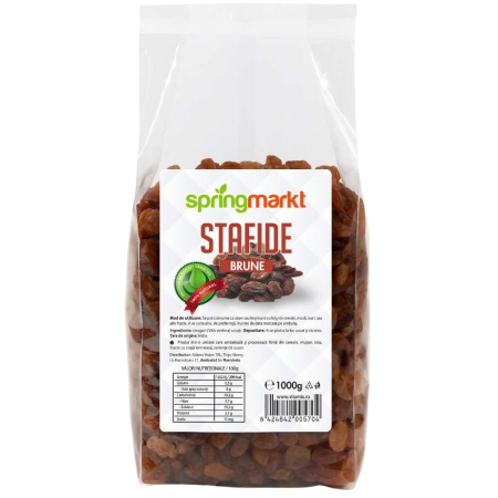 Stafide brune, 1kg, springmarkt [1]