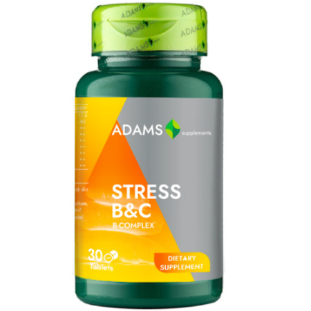 Imunitate - Stress B&C, 30 tab, Adams Supplements