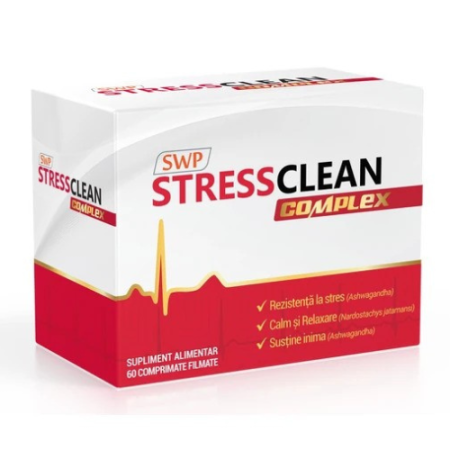 Sistem nervos - Stressclean Complex 60cps Sun Wave Pharma