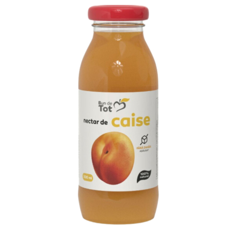 Sucuri - Suc de Caise, fara zahar, SGR, 300ml, Bun de Tot