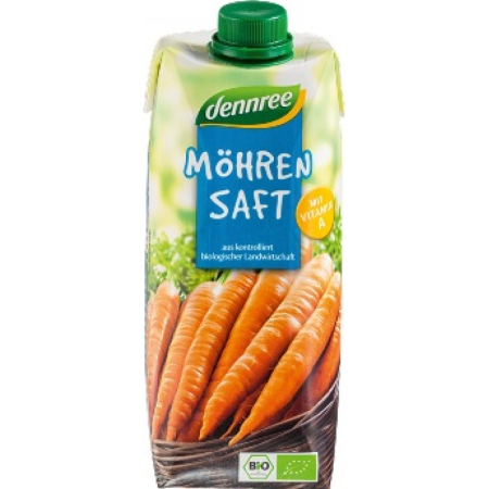 Sucuri - Suc de morcovi Vegan, 500ml, Dennree