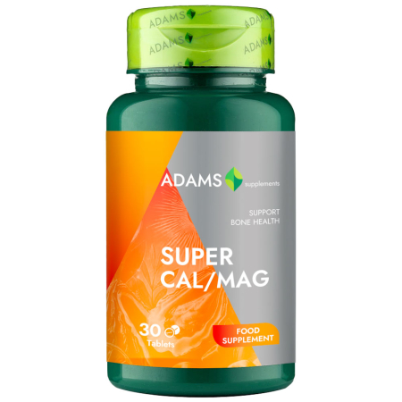Multiminerale - Super Cal-Mag, 30 tab, Adams Supplements