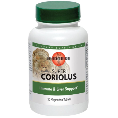 Imunitate - Super Coriolus, 120cps, Mushroom Wisdom