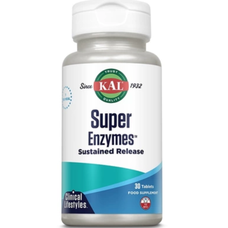 Super Enzymes, 30cps, KAL Vitamins [1]