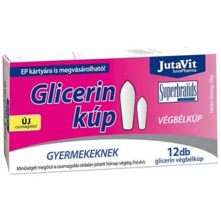 Supozitoare Glicerina pentru Copii 12buc, Jutavit [1]