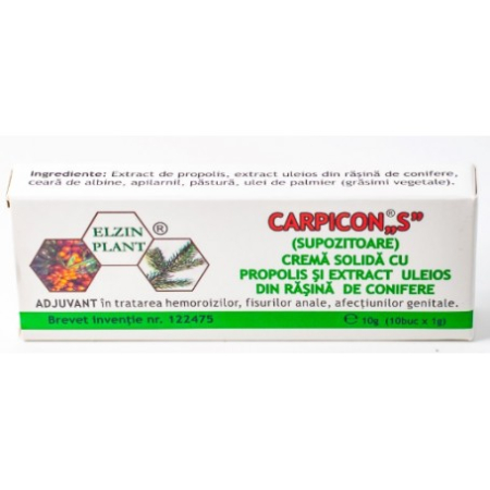 Supozitor Capricon 10x1gr Elzin Plant [1]