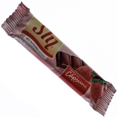 Tableta cu Lapte si Capsuni  25gr Sly Nutritia [0]
