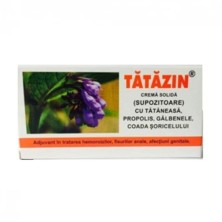 Produse pentru Ea - Tatazin Supozitoare, 10x1,5g (bls), Elzin Plant