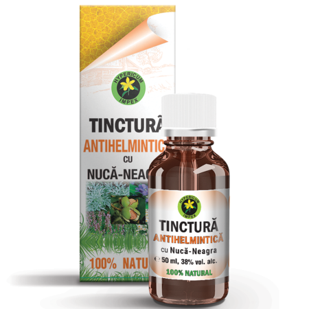 Tinctura Antihelmintica cu Nuca Neagra 50ml Hypericum [0]