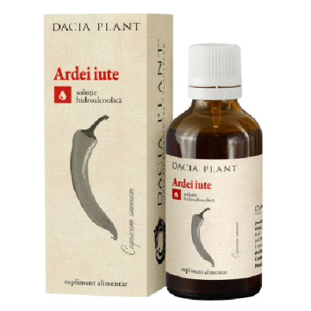 Tincturi - Tinctura Ardei Iute 50ml Dacia Plant