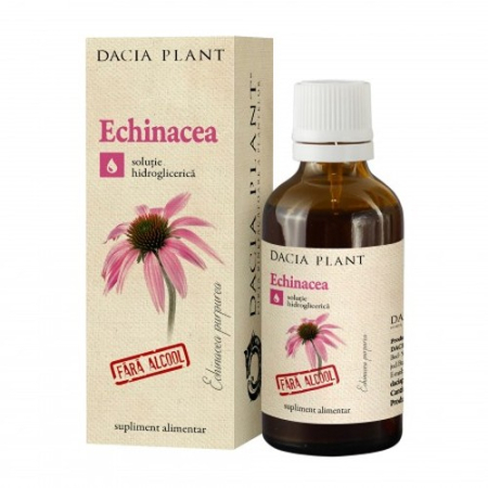 Tincturi - Tinctura Echinaceea Fara Alcool 50ml Dacia Plant