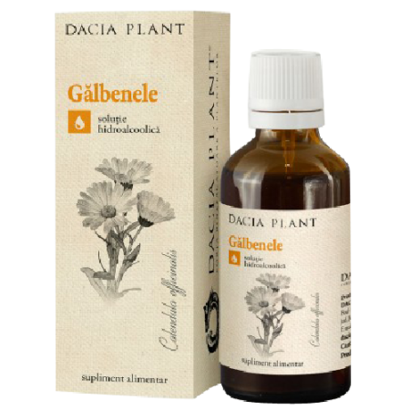 Tincturi - Tinctura Galbenele 50ml Dacia Plant