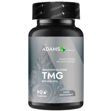 TMG ( Trimetilglciina / Betaina ) 600mg, 90cps, Adams Supplements [0]