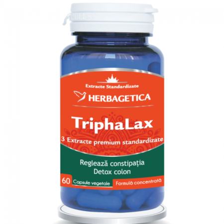 Digestie - Triphalax 60cps , Herbagetica