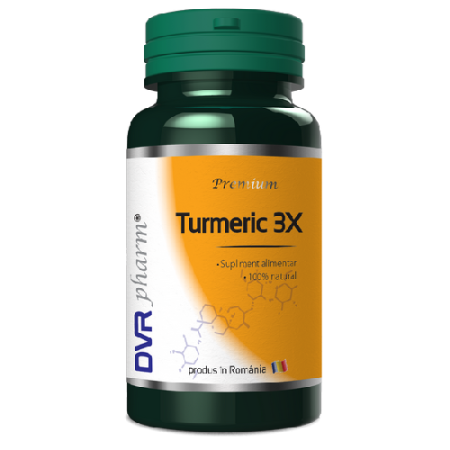 Turmeric 3X, 60cps, DVR Pharm [0]
