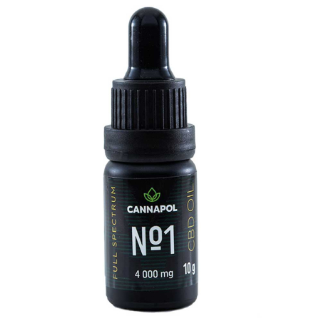 Mancare sanatoasa - Ulei canabis CBD Cannapol No.1 40%, 10g