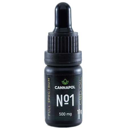 Ulei canabis CBD Cannapol No.1 5%, 10g [1]