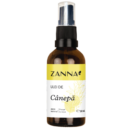 Uleiuri cosmetice - Ulei Canepa 50ml, Zanna