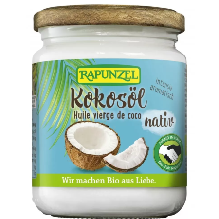 Mancare sanatoasa - Ulei Cocos Nativ Eco 200ml, Rapunzel