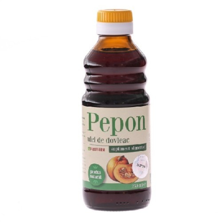 Suplimente alimentare - Ulei de Dovleac Pepon 250ml Transvital