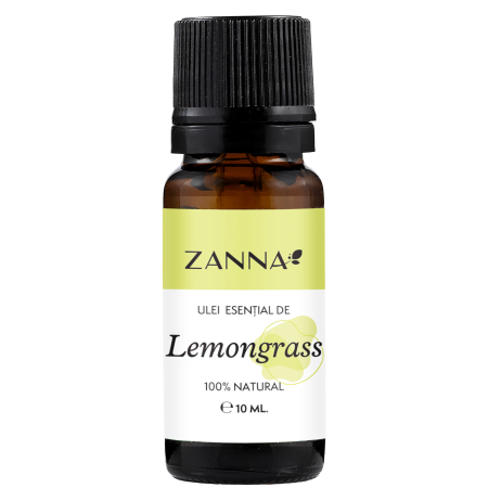Sistem nervos - Ulei esential de Lemongrass 10ml, Zanna