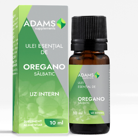 Ulei esential de Oregano salbatic, uz intern, 10ml, Adams Supplements [1]