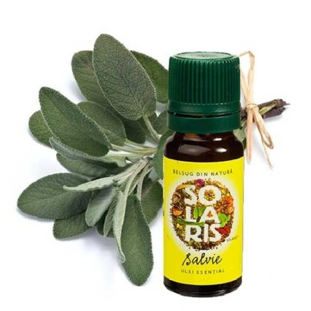 Uleiuri esentiale - Ulei esential de Salvie 10ml Solaris