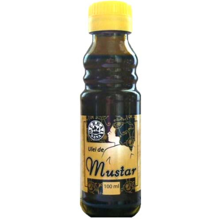 Ulei Mustar Presat la Rece, 100ml, Herbal Sana [1]