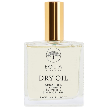 Cosmetice Bio si naturale - Ulei organic uscat cu sclipici, Gold Orhid, 100ml, Eolia