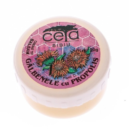 Unguent Galbenele + Propolis 20gr Ceta [2]