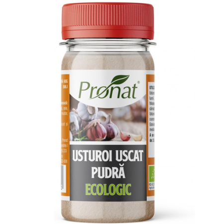 Usturoi Uscat Pudra Bio 60g, Pronat [1]